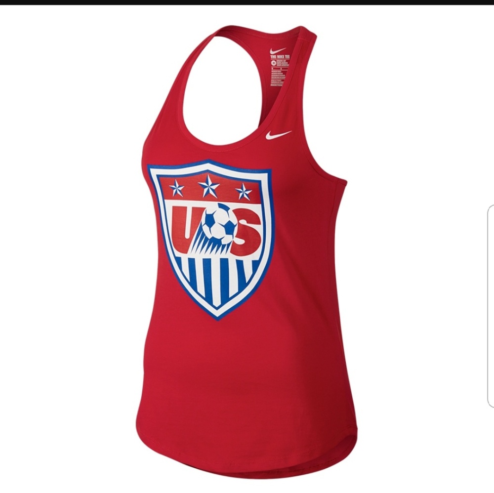 Nike USA Racerback Tank Size Small